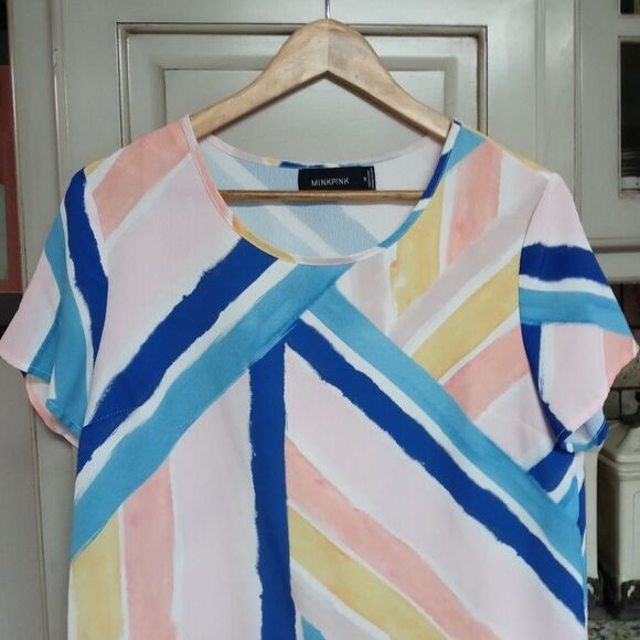 MINKPINK Sz. M Mara Tee Dress - Picture 8 of 12